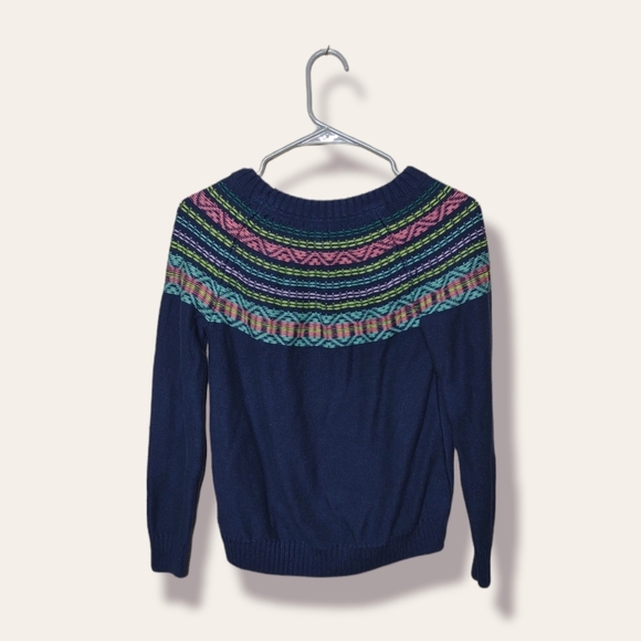 Gymboree Navy Fair Isle Sweater - Picture 3 of 5